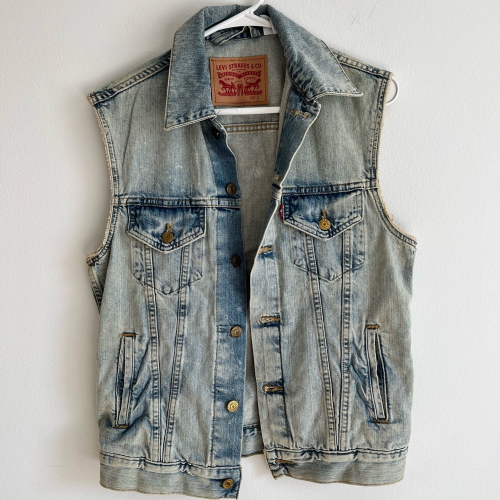 Levi’s Trucker Denim Jacket Vest